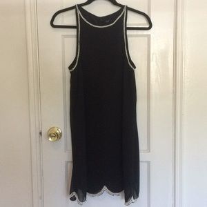 Black cocktail dress
